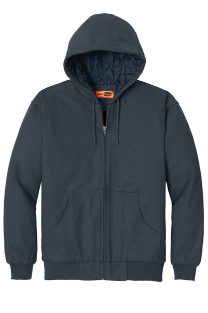CornerStone - Duck Cloth Hooded Work Jacket.  J763H