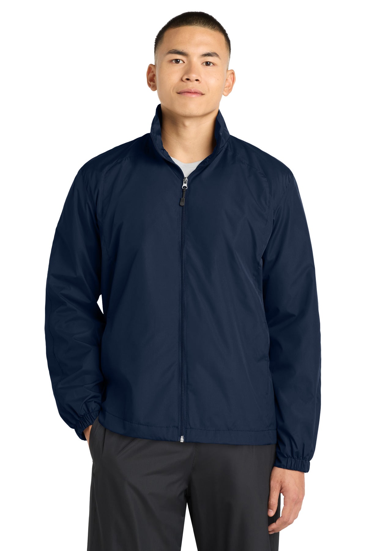 Sport-Tek Full-Zip Wind Jacket. JST70