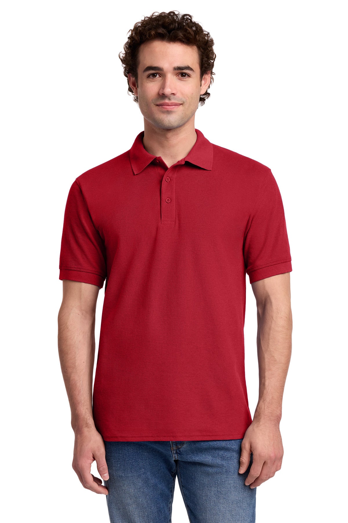 Port & Co Core Blend Pique Polo. KP155