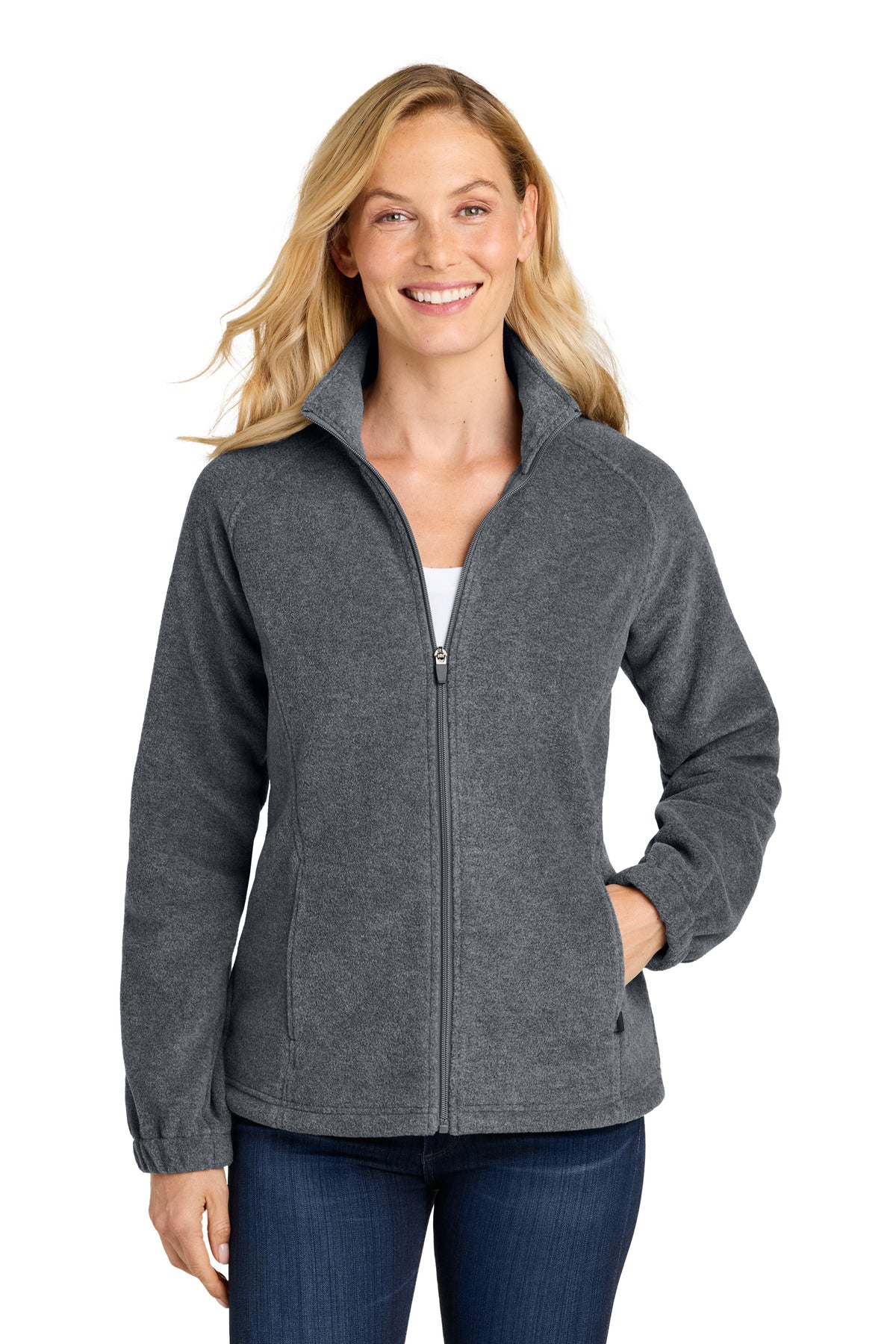 Port Authority Women's Plush Fleece Full-Zip Jacket L190
