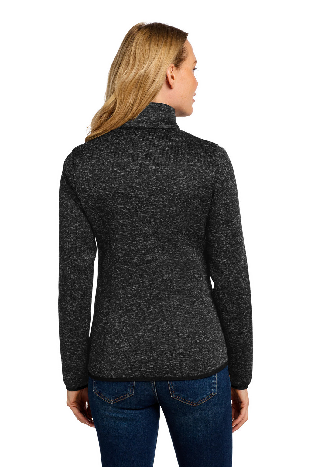 Port Authority Women's Sweater Fleece Jacket. L232