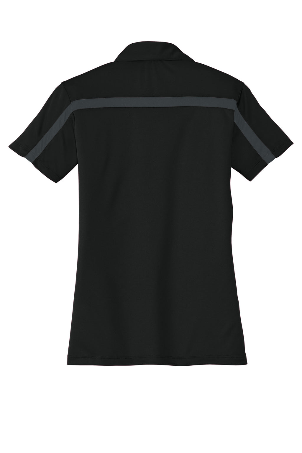 Port Authority Women's Silk Touch Performance Colorblock Stripe Polo. L547