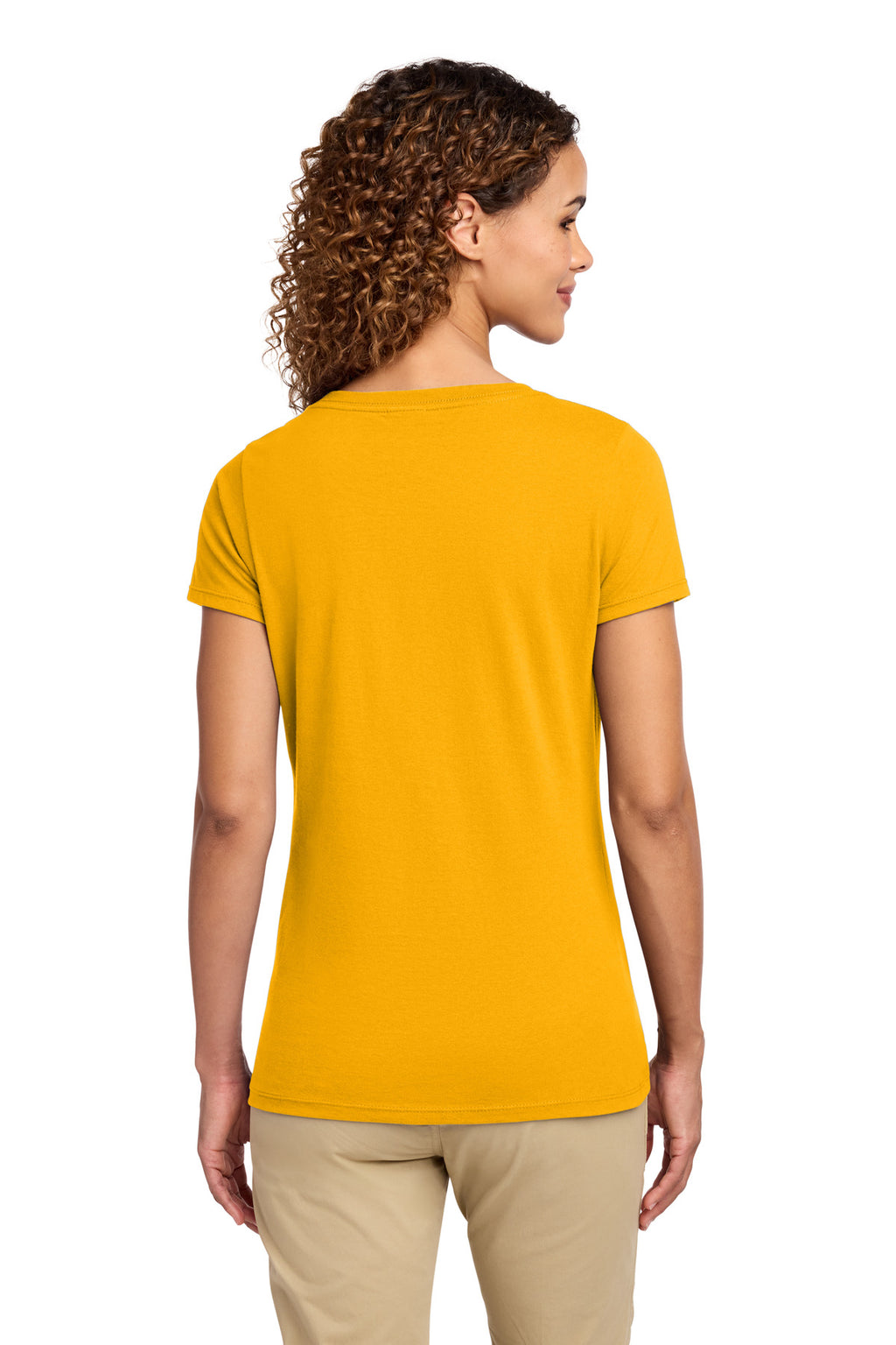Port & Co Women's Fan Favorite V-Neck Tee. LPC450V