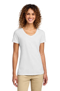 Port & Co Women's Fan Favorite V-Neck Tee. LPC450V