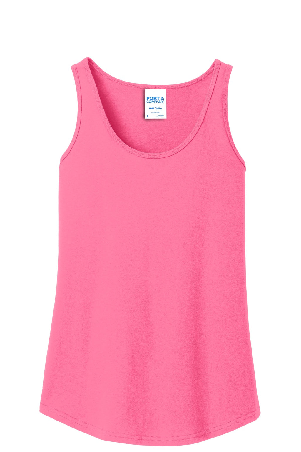 Port & Co Women's Core Cotton Tank Top.  LPC54TT