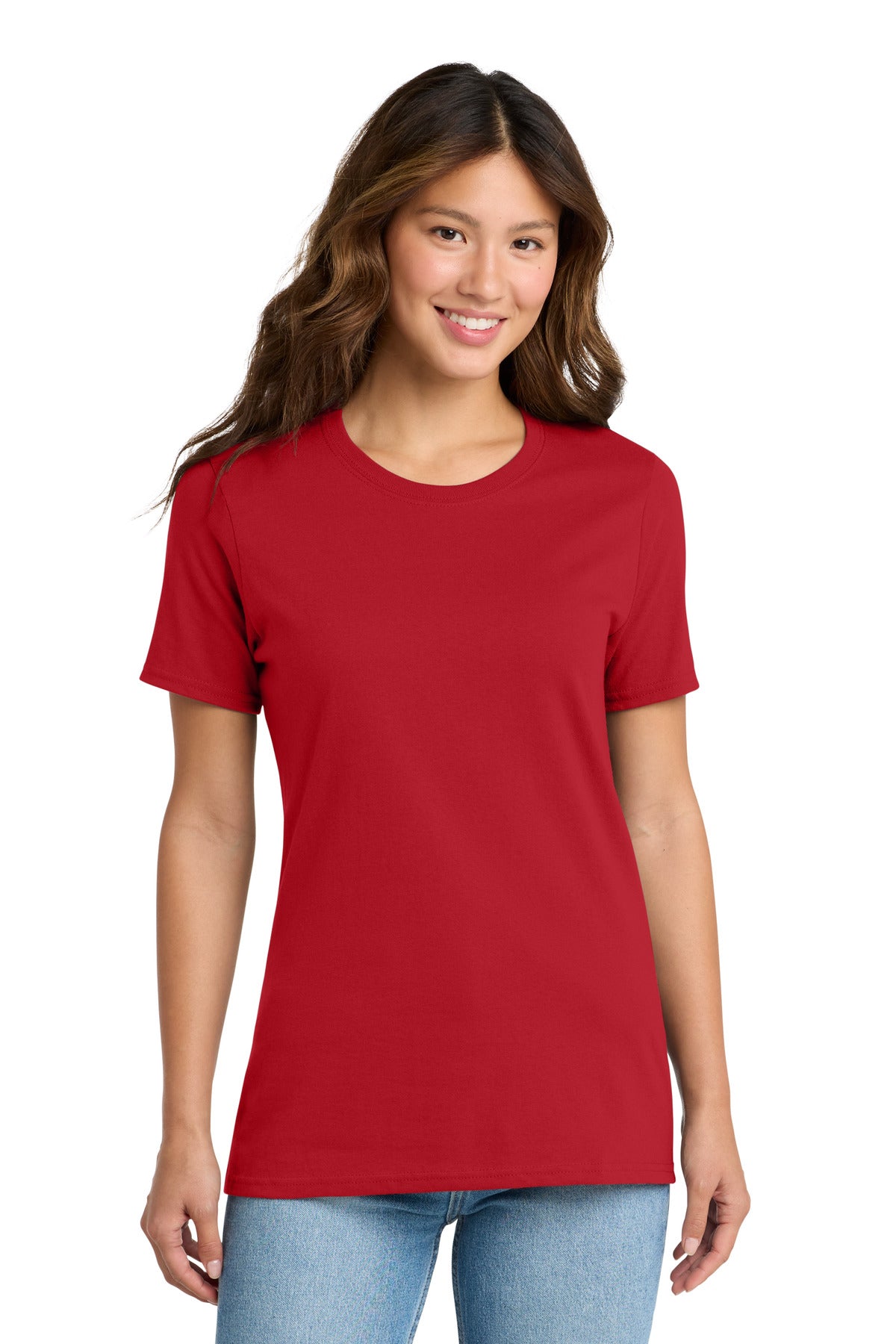 Port & Co Women's Core Cotton Tee. LPC54