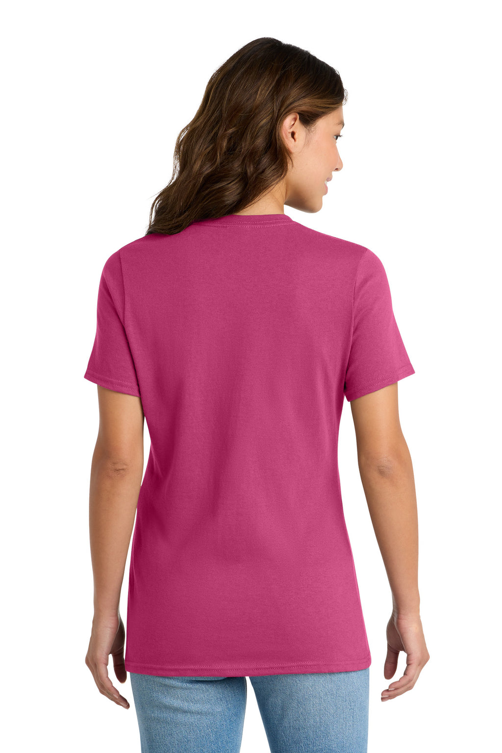 Port & Co Women's Core Cotton Tee. LPC54
