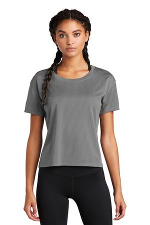 Sport-Tek  Women's PosiCharge  Draft Crop Tee. LST411