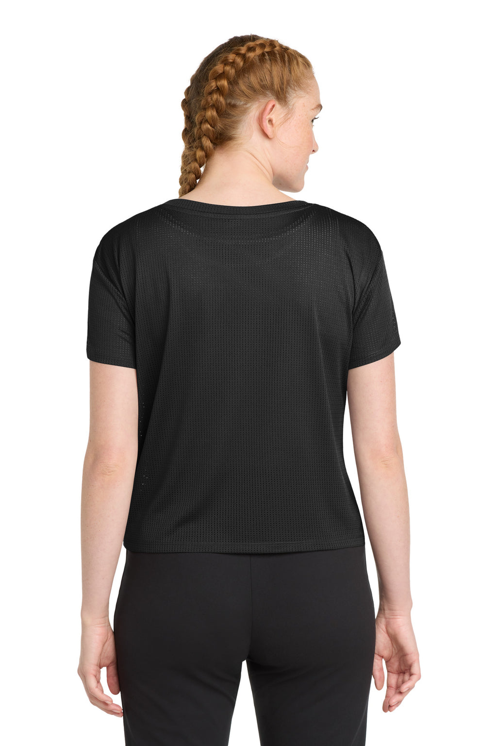 Sport-Tek  Women's PosiCharge  Draft Crop Tee. LST411