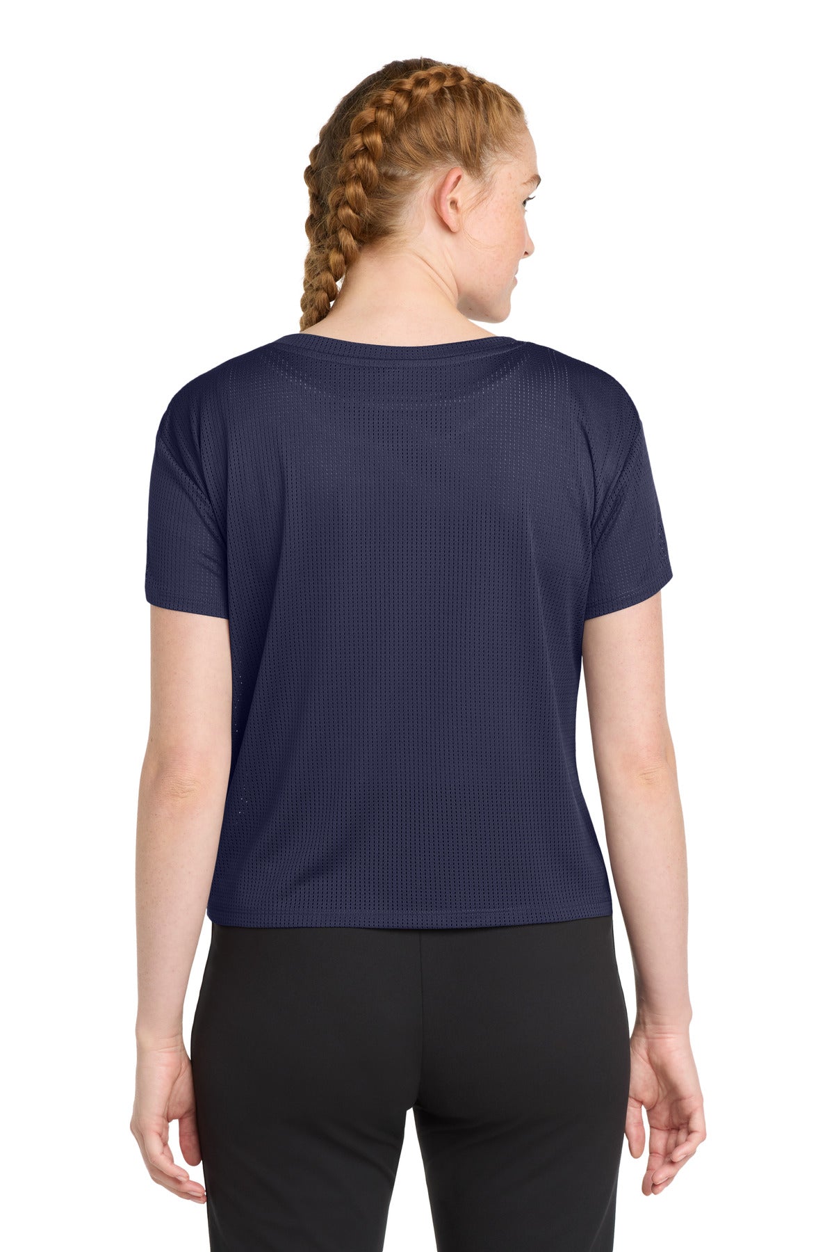 Sport-Tek  Women's PosiCharge  Draft Crop Tee. LST411