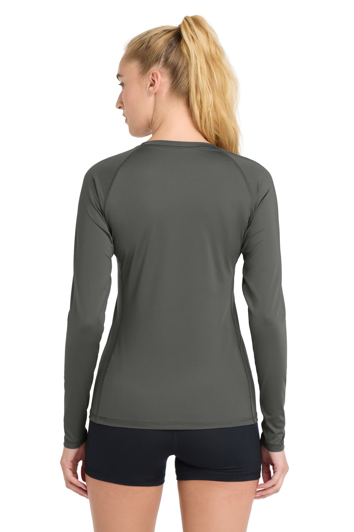 Sport-Tek  Women's Long Sleeve Rashguard Tee. LST470LS