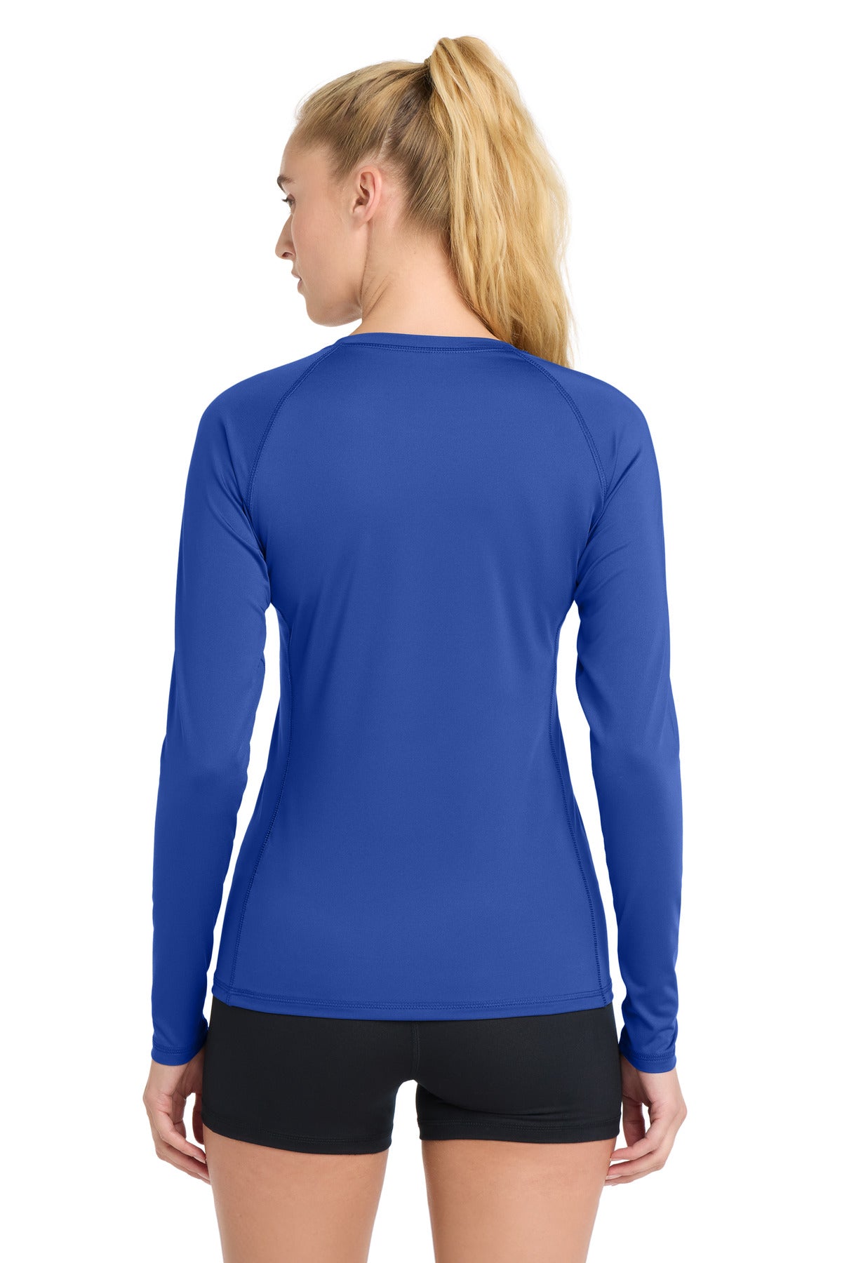Sport-Tek  Women's Long Sleeve Rashguard Tee. LST470LS