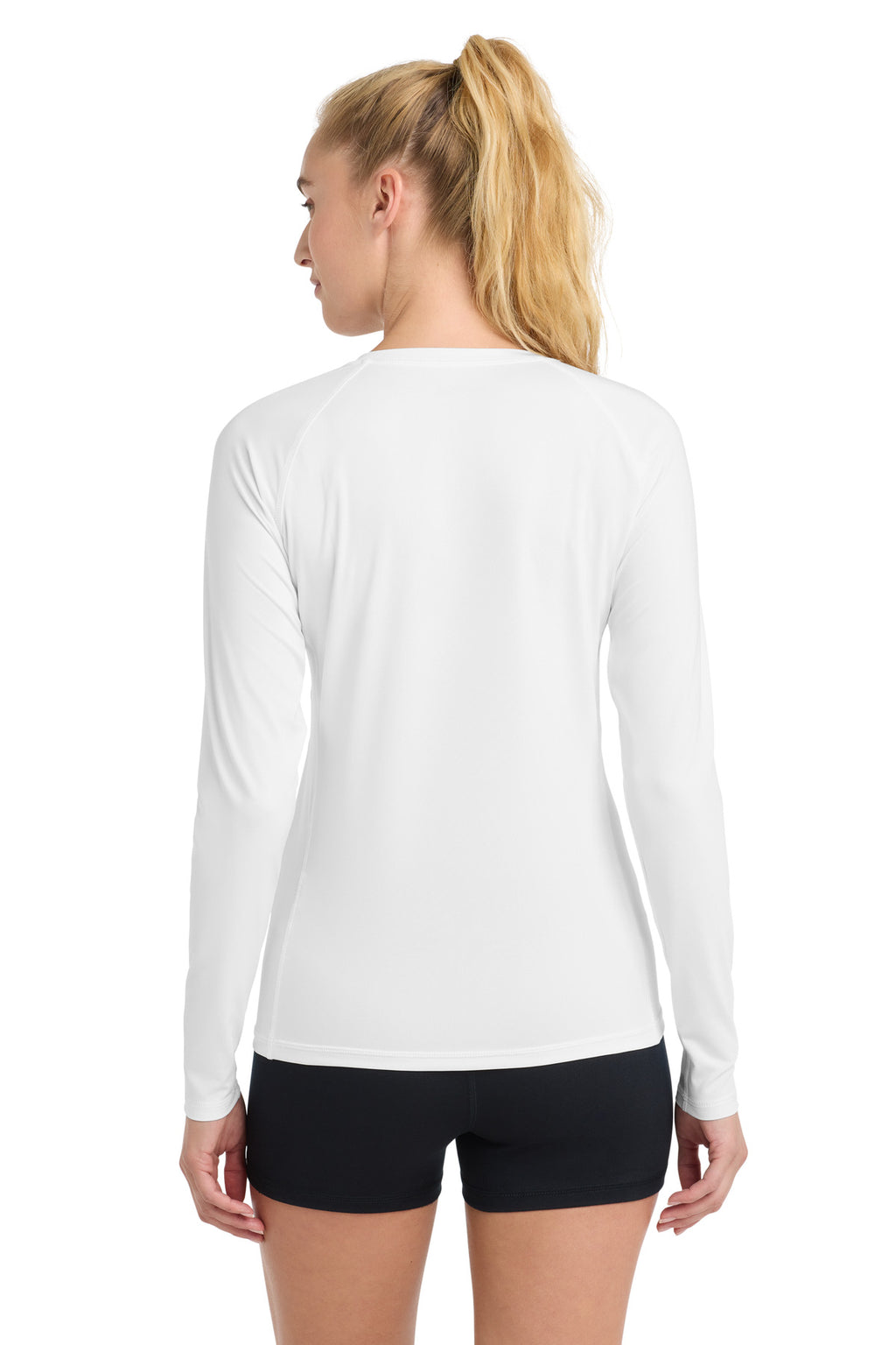 Sport-Tek  Women's Long Sleeve Rashguard Tee. LST470LS