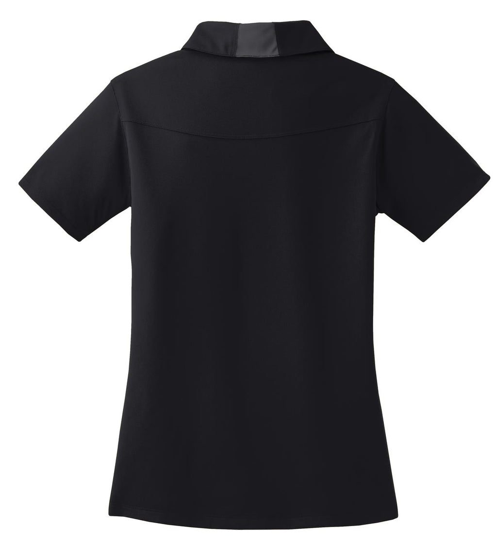 Sport-Tek Women's Side Blocked Micropique Sport-Wick Polo. LST655