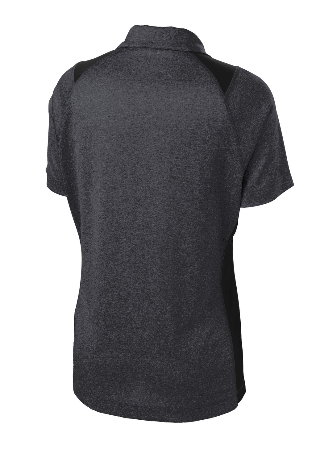 Sport-Tek Women's Heather Colorblock Contender Polo. LST665