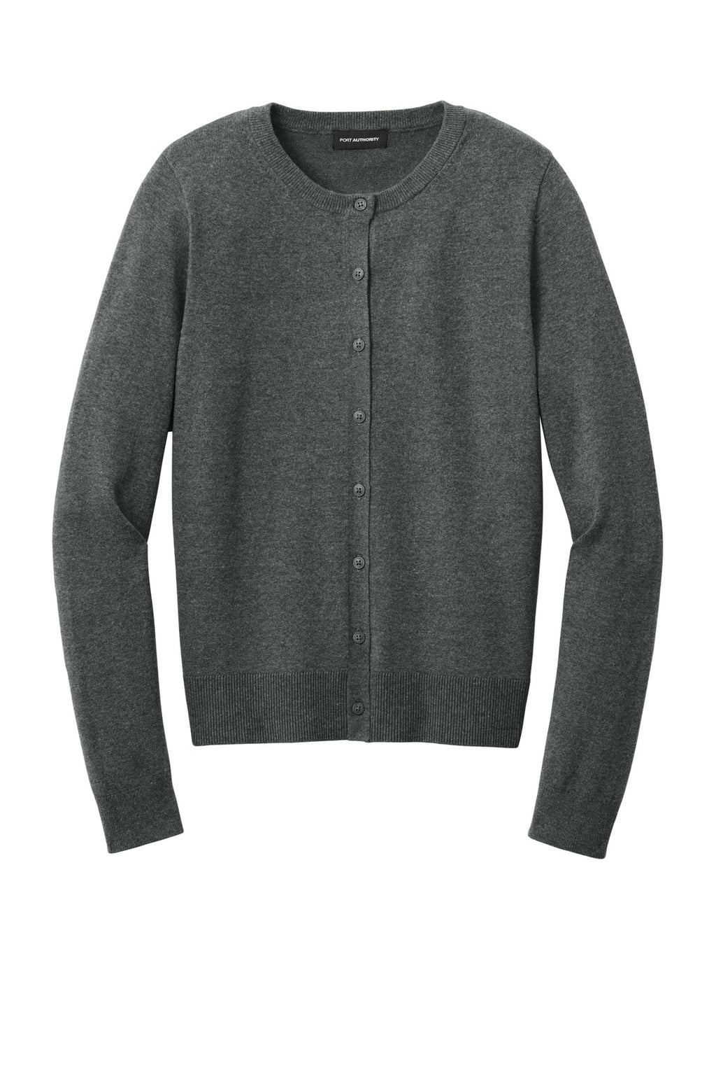 Port Authority Women's Easy Care Crewneck Cardigan Sweater LSW2870
