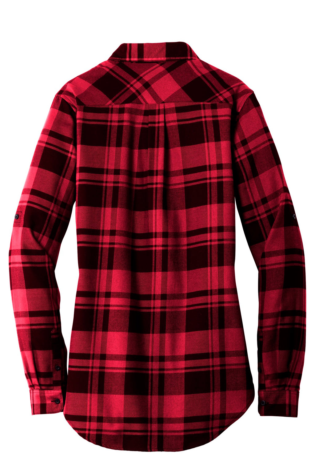 Port Authority Women's Plaid Flannel Tunic . LW668