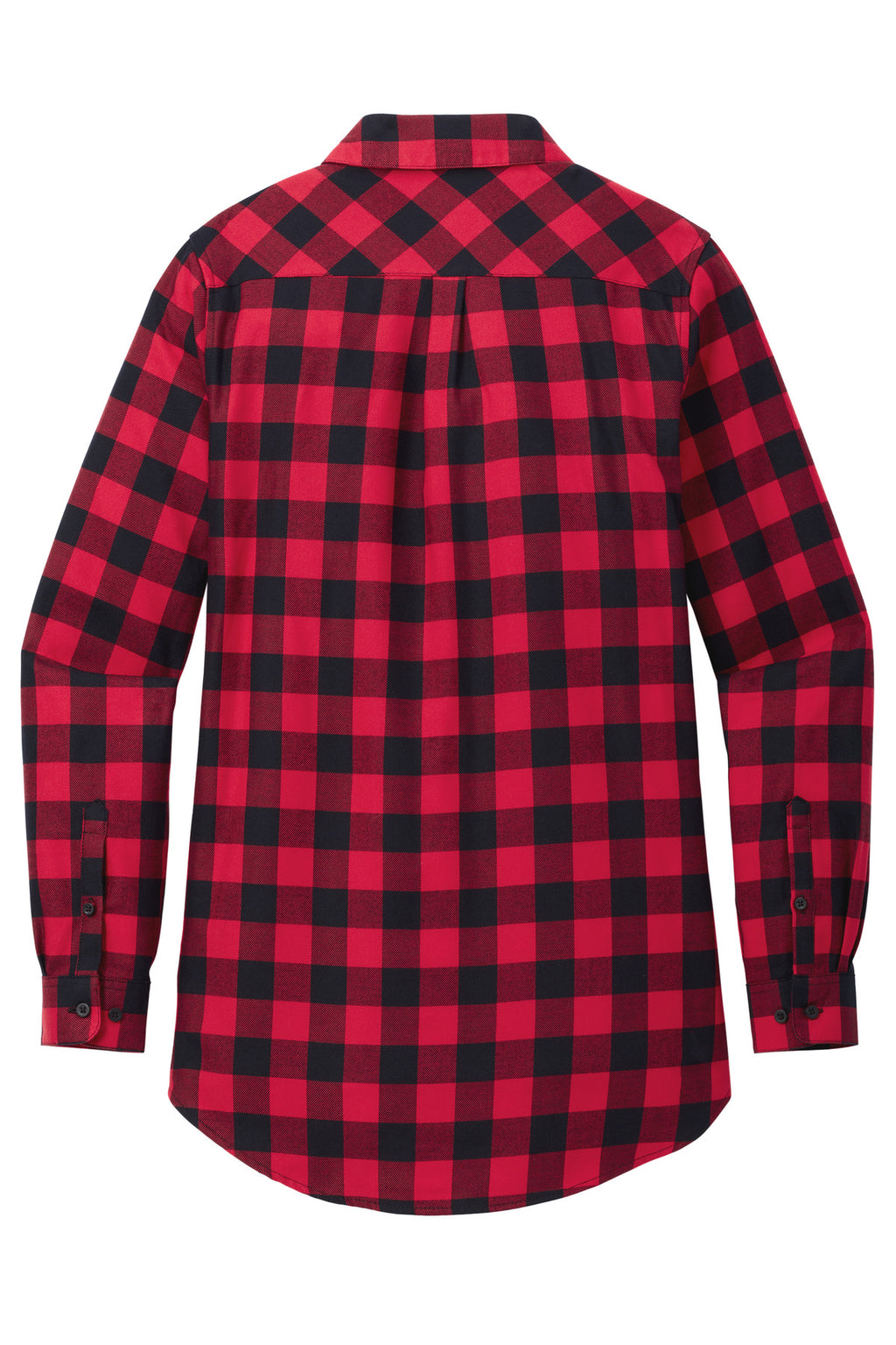 Port Authority Women's Plaid Flannel Tunic . LW668