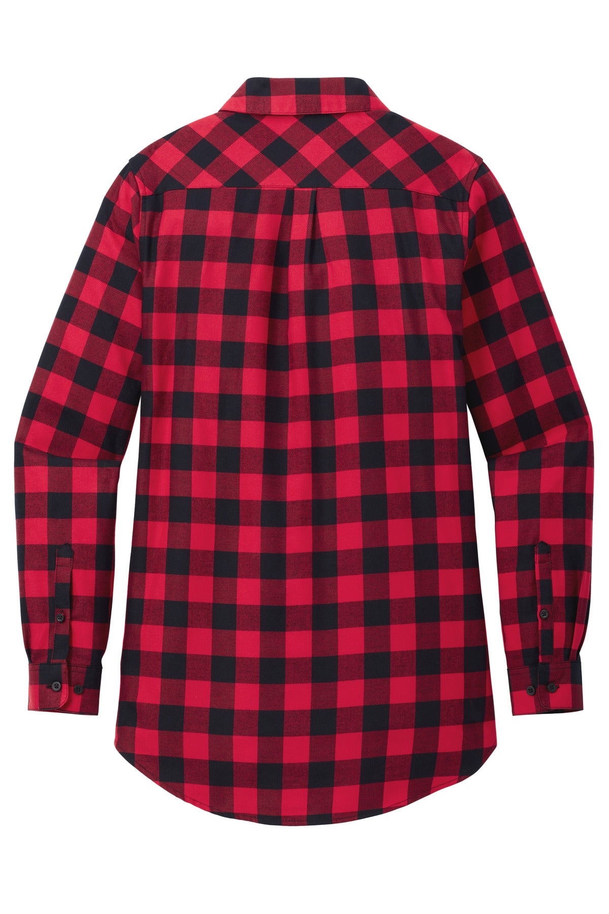 Port Authority Women's Plaid Flannel Tunic . LW668