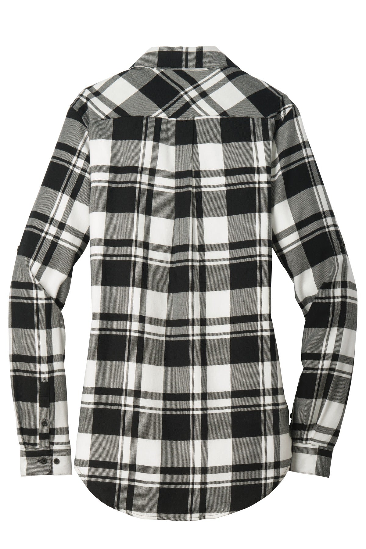 Port Authority Women's Plaid Flannel Tunic . LW668
