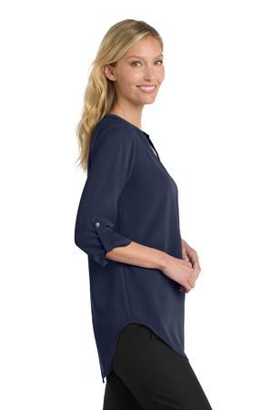 Port Authority Women's 3/4-Sleeve Tunic Blouse. LW701