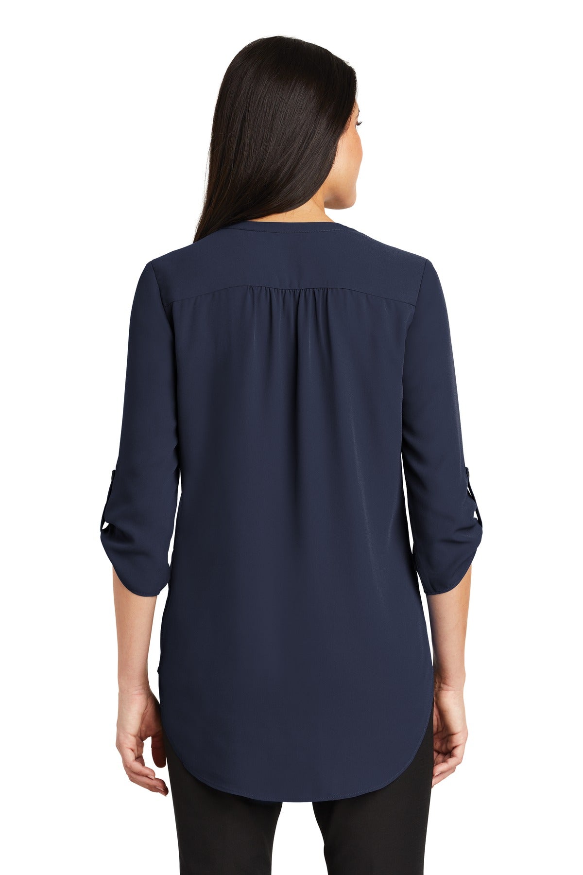 Port Authority Women's 3/4-Sleeve Tunic Blouse. LW701