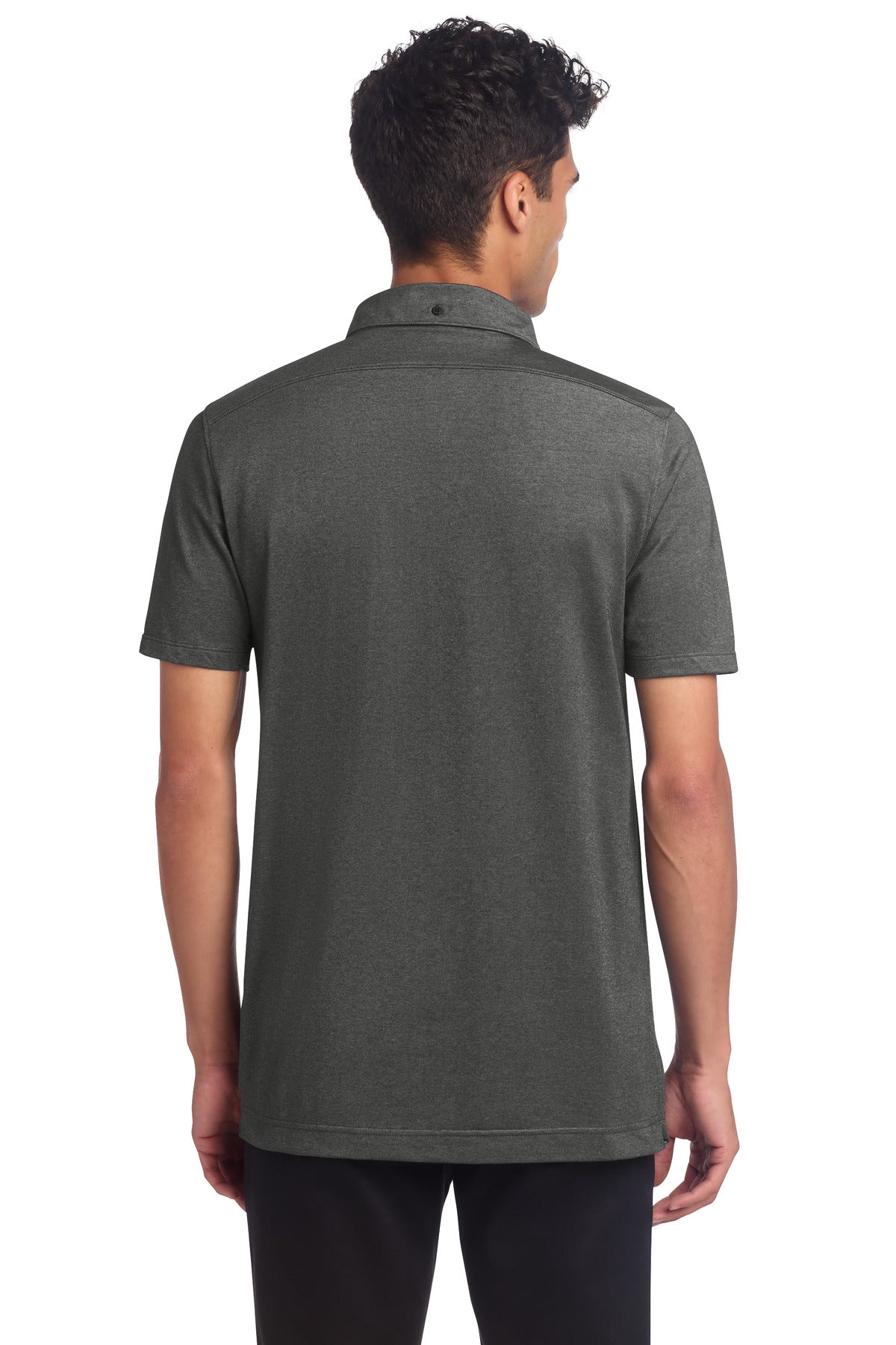 Mercer+Mettle Stretch Pique Full-Button Polo MM1006