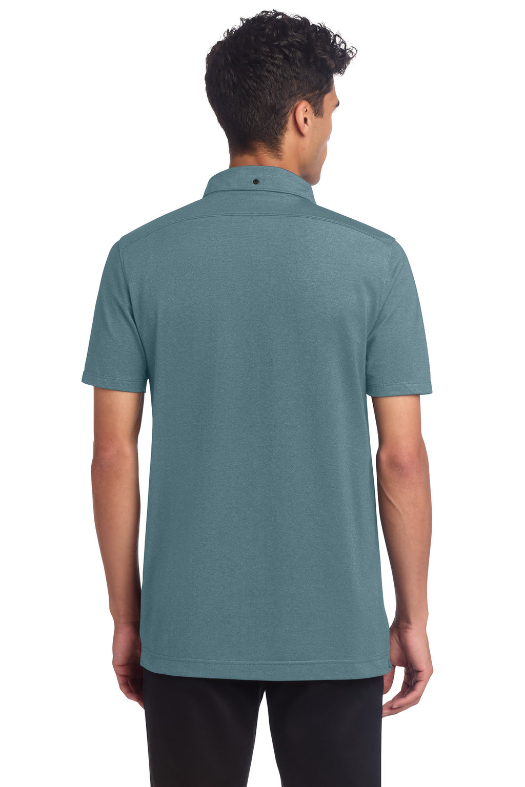 Mercer+Mettle Stretch Pique Full-Button Polo MM1006