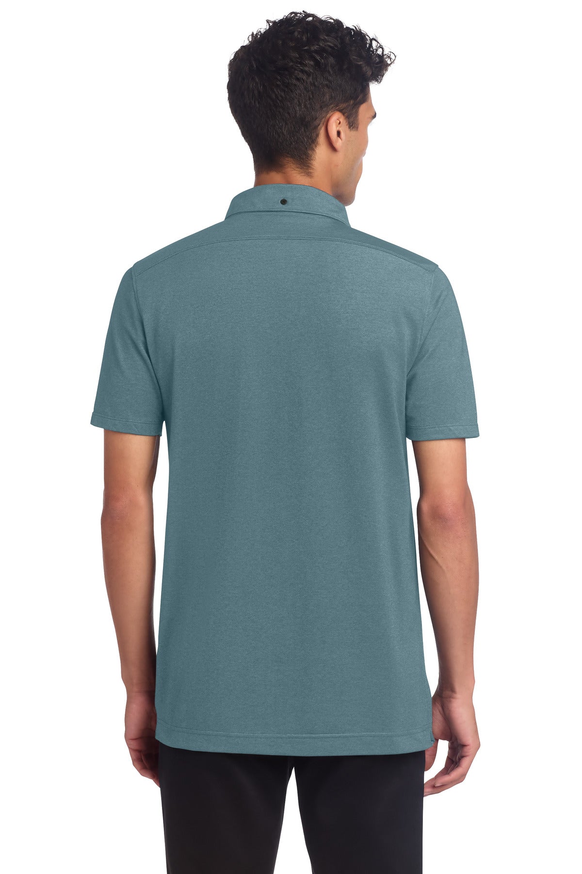 Mercer+Mettle Stretch Pique Full-Button Polo MM1006