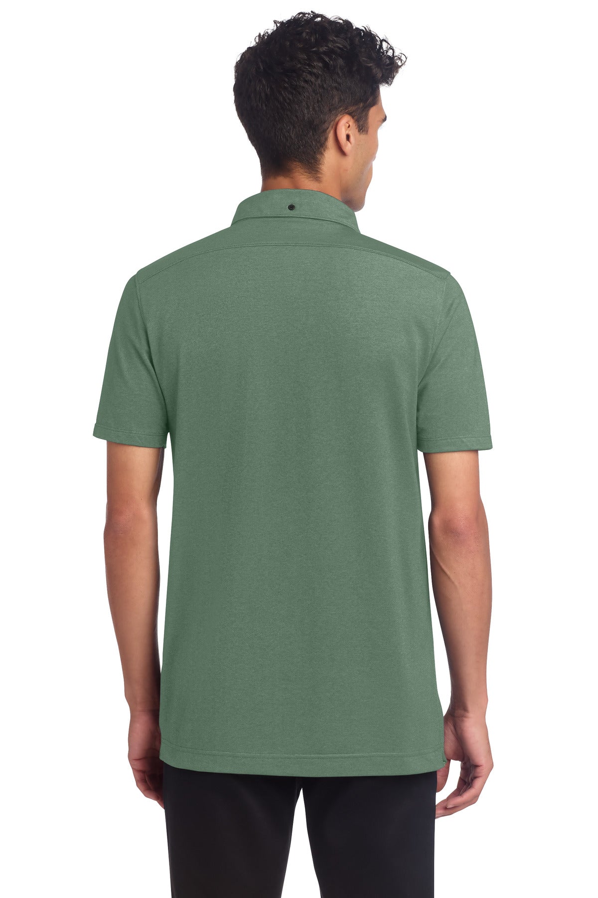 Mercer+Mettle Stretch Pique Full-Button Polo MM1006