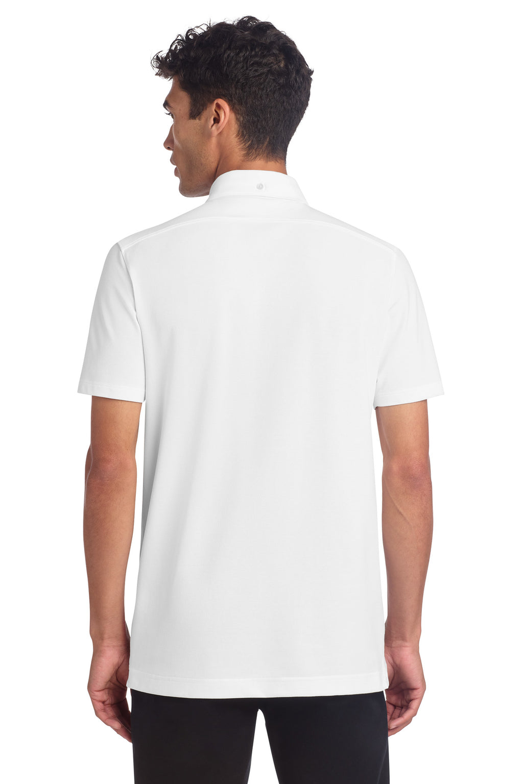 Mercer+Mettle Stretch Pique Full-Button Polo MM1006