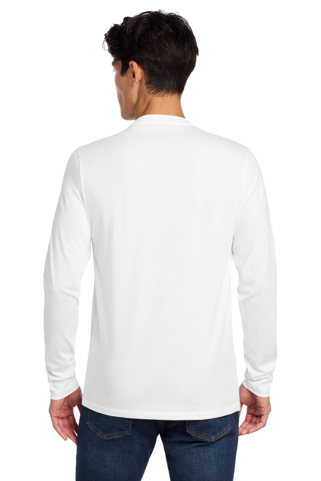 New Era  Heritage Blend Long Sleeve Crew Tee. NEA102