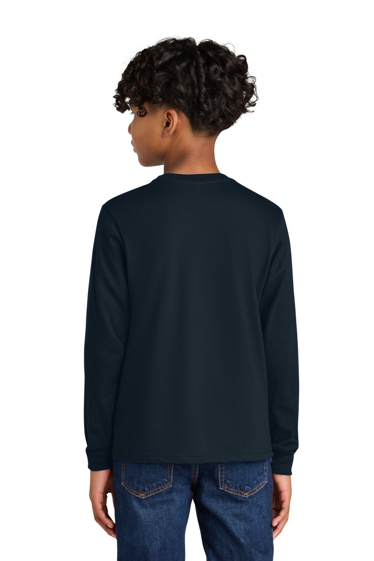 Next Level Apparel Youth Cotton Long Sleeve Tee NL3311