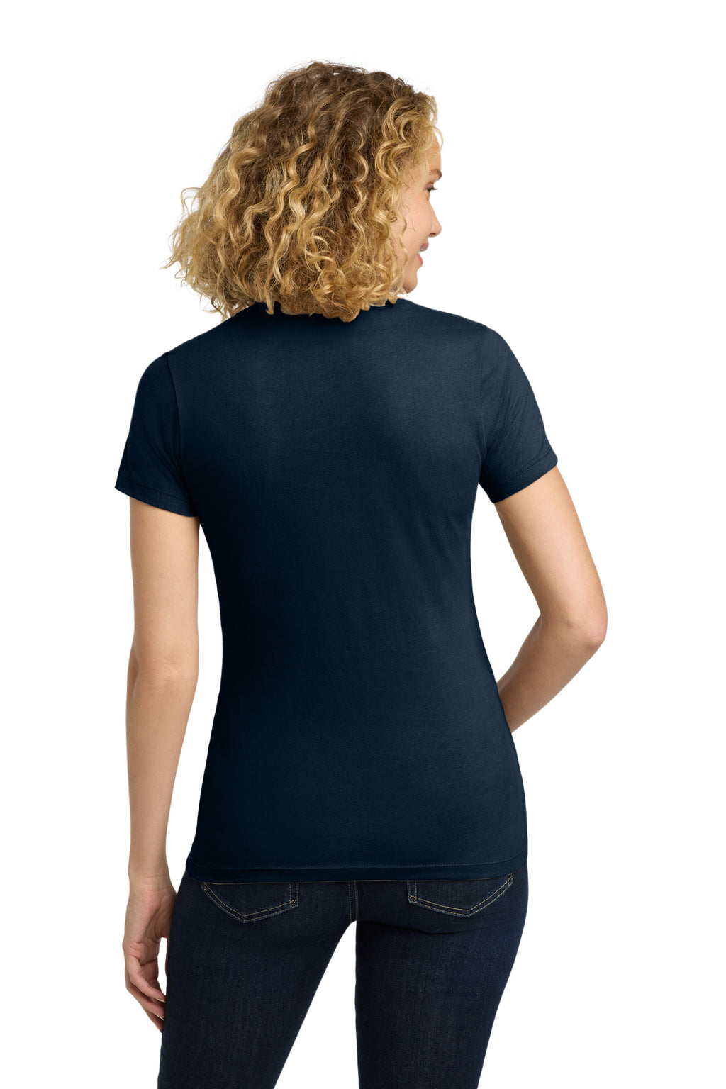 Next Level Apparel Women's Cotton Tee. NL3900