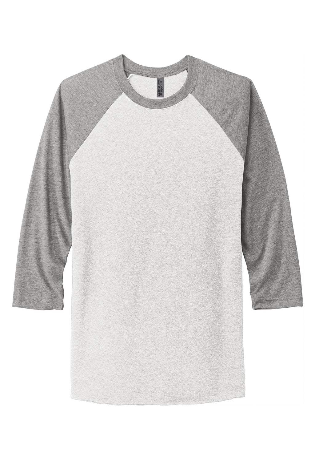 Next Level Apparel   Adult Tri-Blend 3/4-Sleeve Raglan Tee. NL6051