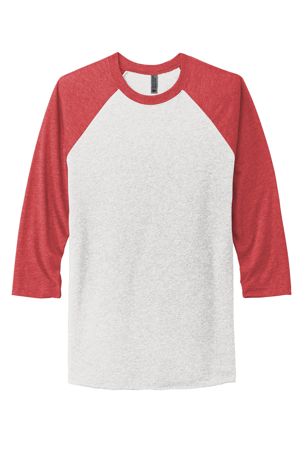 Next Level Apparel   Adult Tri-Blend 3/4-Sleeve Raglan Tee. NL6051