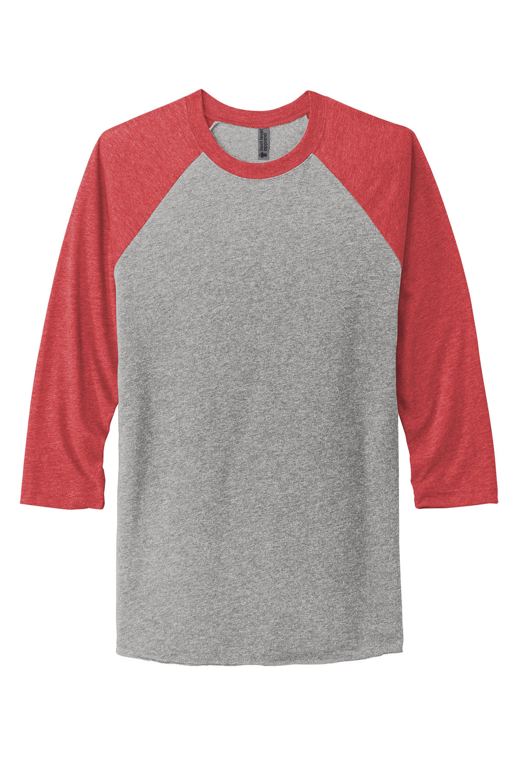 Next Level Apparel   Adult Tri-Blend 3/4-Sleeve Raglan Tee. NL6051
