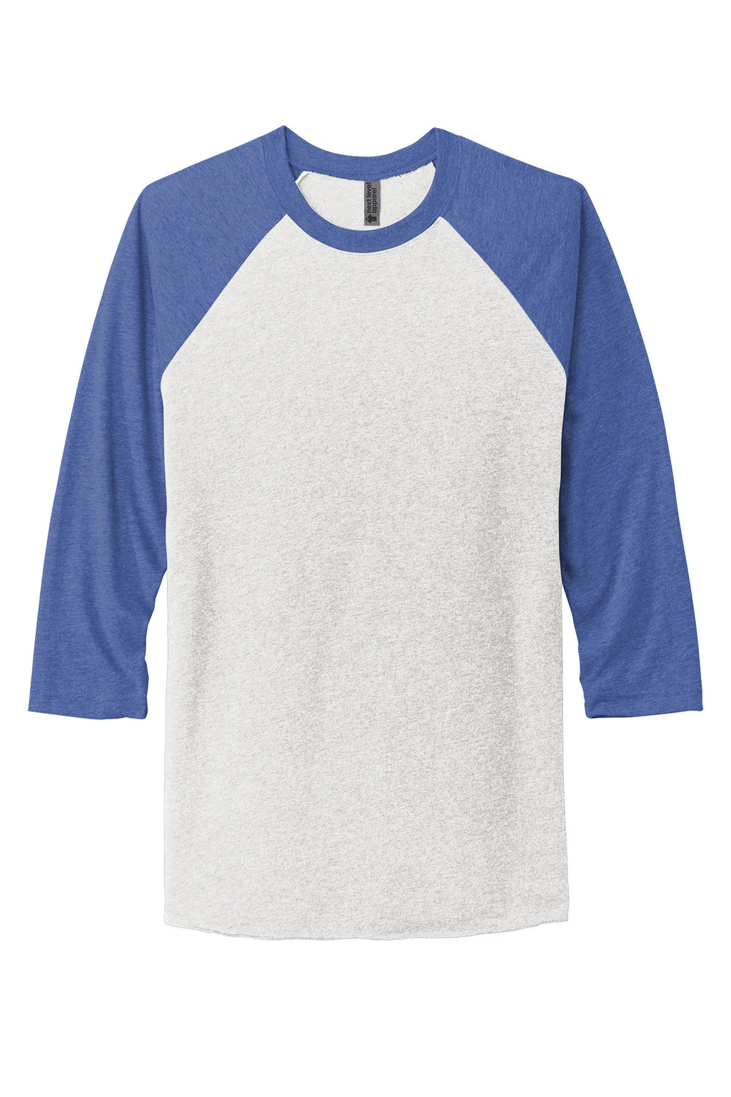 Next Level Apparel   Adult Tri-Blend 3/4-Sleeve Raglan Tee. NL6051