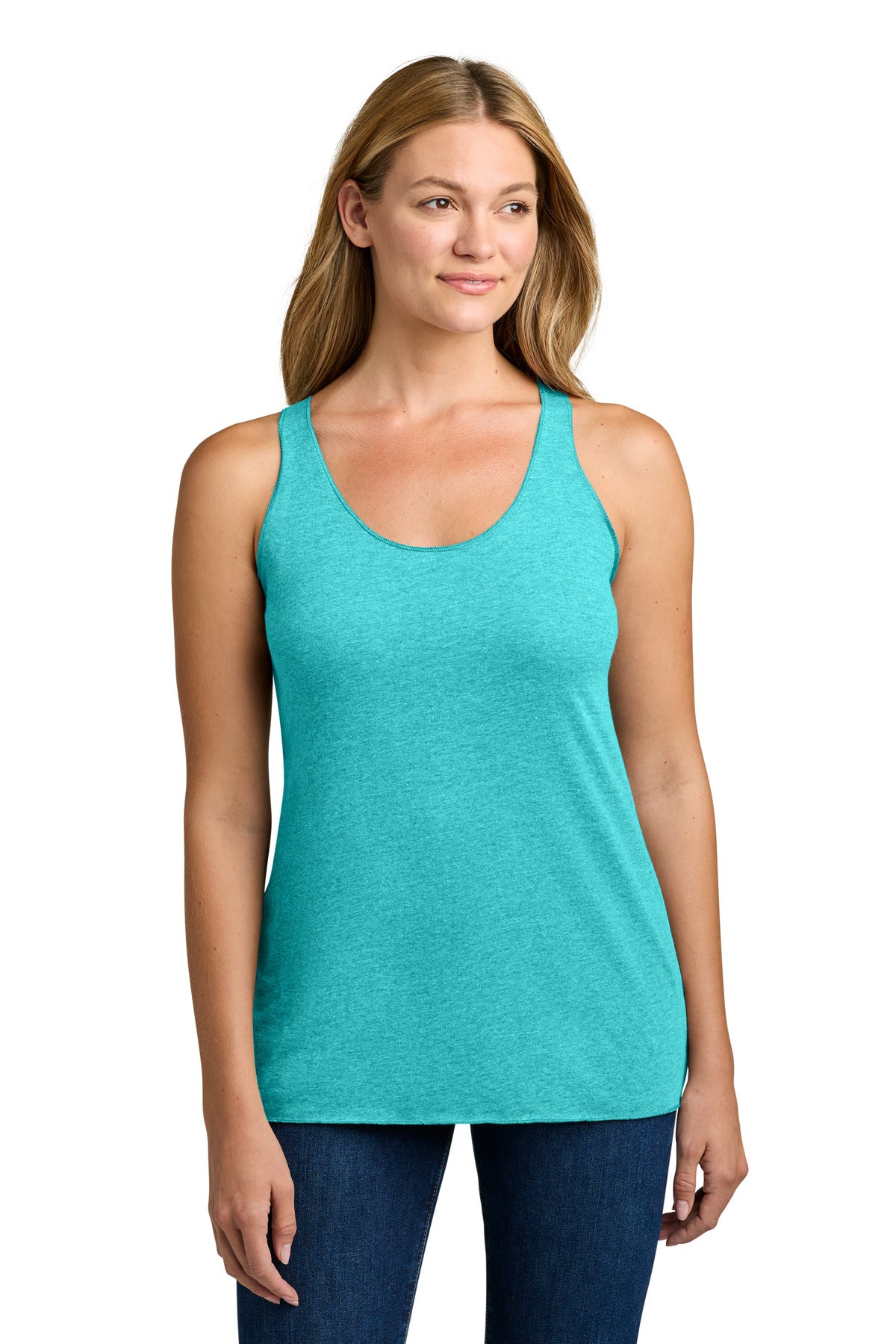 Next Level Apparel  Women's Tri-Blend Racerback Tank. NL6733