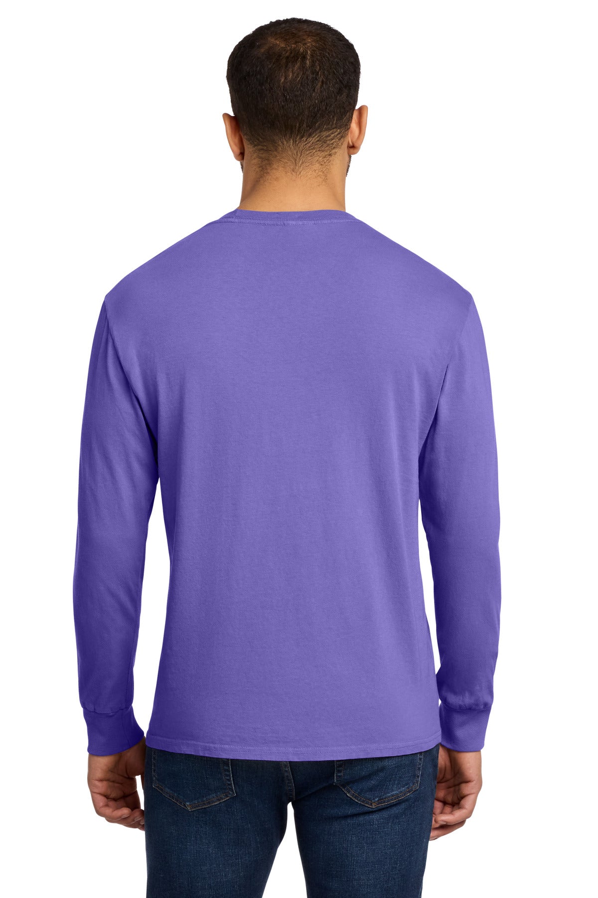 Port & Co Beach Wash Garment-Dyed Long Sleeve Tee PC099LS