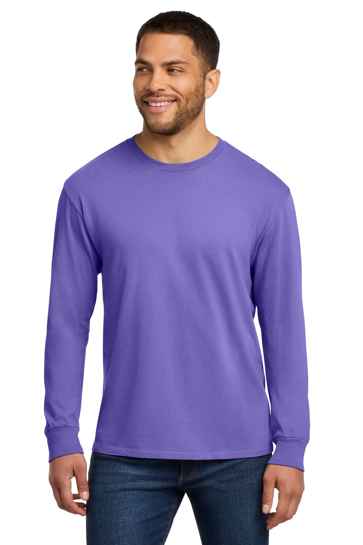 Port & Co Beach Wash Garment-Dyed Long Sleeve Tee PC099LS