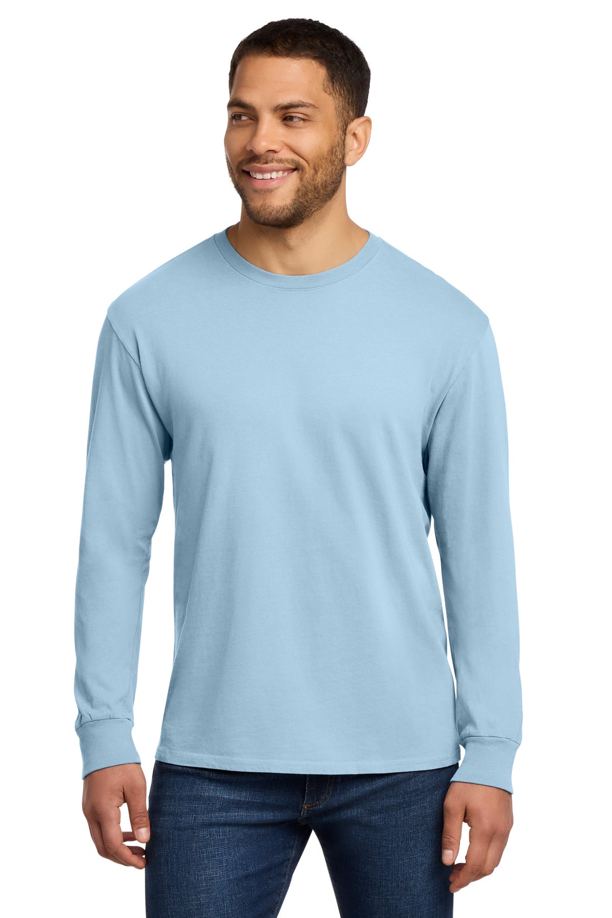 Port & Co Beach Wash Garment-Dyed Long Sleeve Tee PC099LS