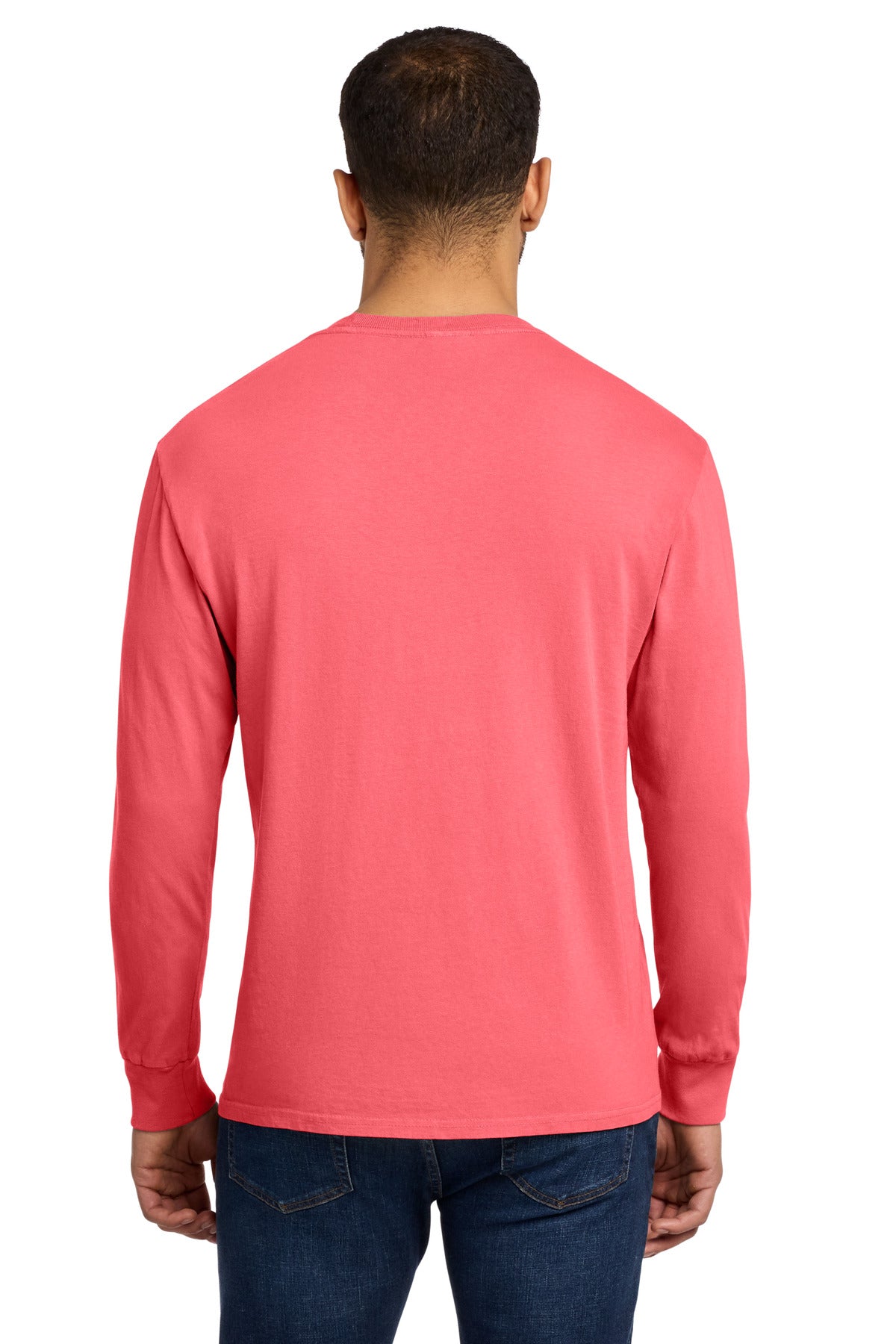 Port & Co Beach Wash Garment-Dyed Long Sleeve Tee PC099LS