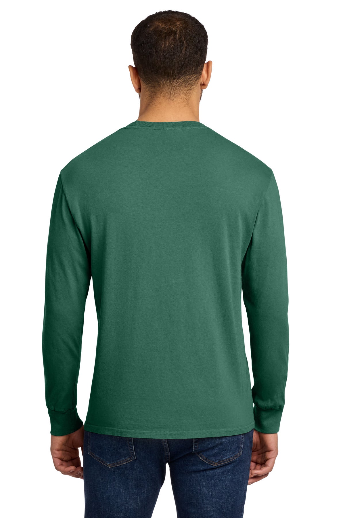 Port & Co Beach Wash Garment-Dyed Long Sleeve Tee PC099LS
