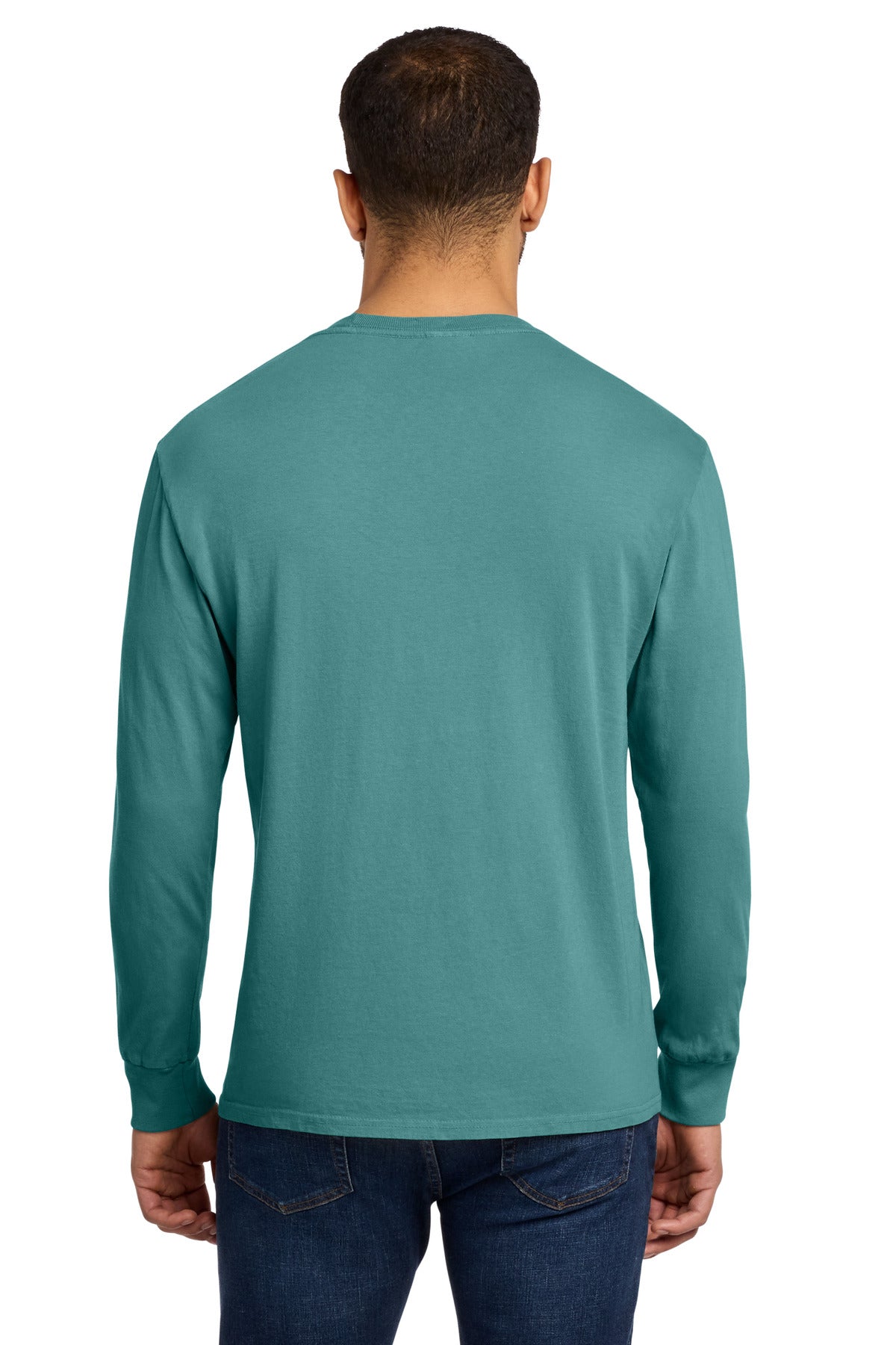 Port & Co Beach Wash Garment-Dyed Long Sleeve Tee PC099LS