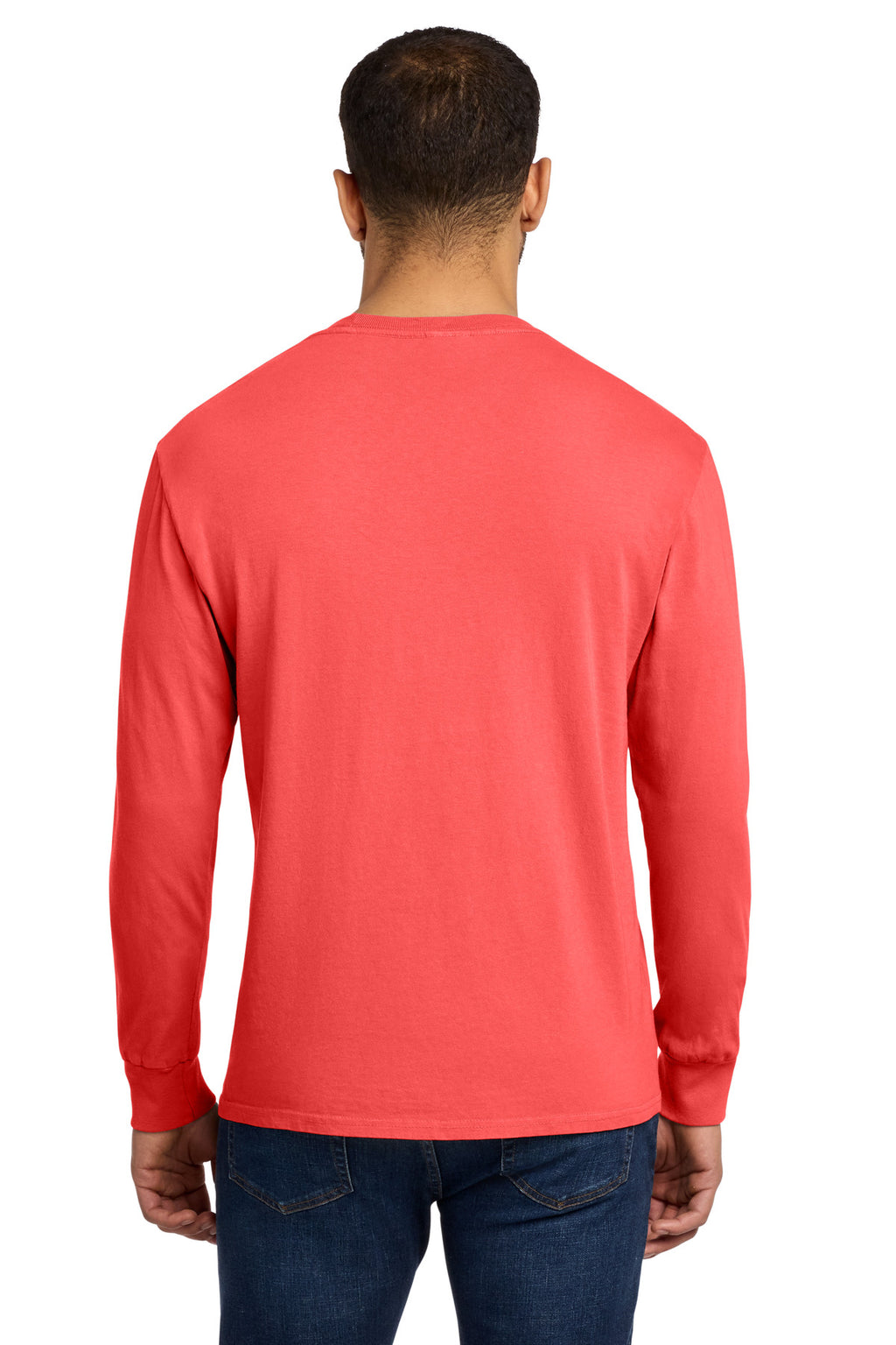 Port & Co Beach Wash Garment-Dyed Long Sleeve Tee PC099LS