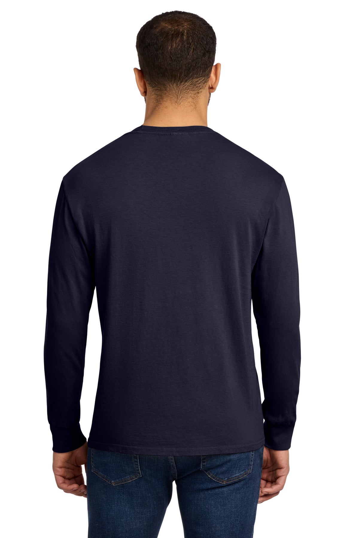 Port & Co Beach Wash Garment-Dyed Long Sleeve Tee PC099LS