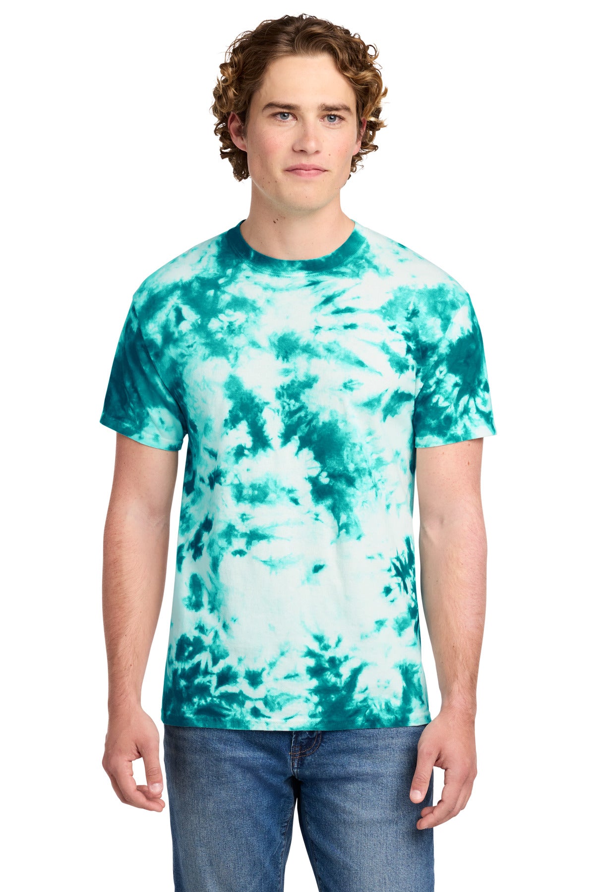 Port & Co Crystal Tie-Dye Tee PC145