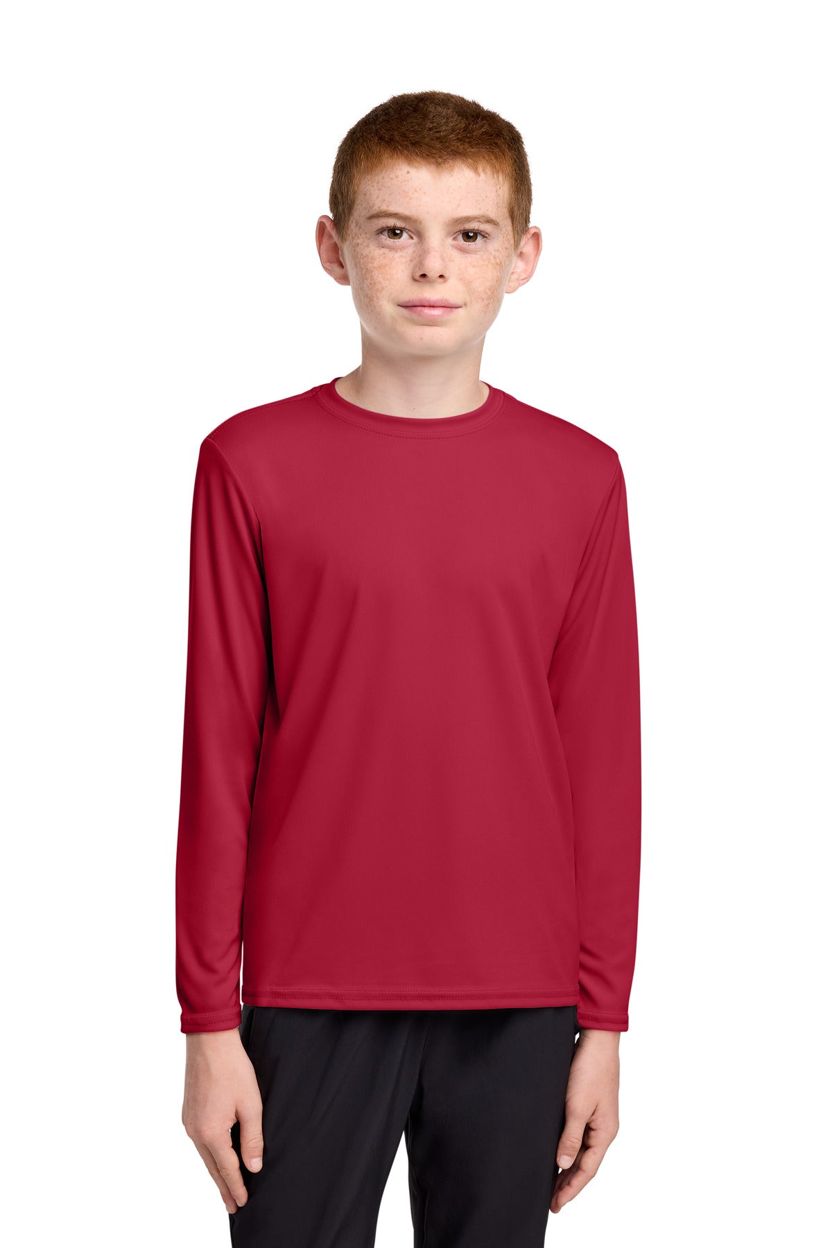 Port & Co Youth Long Sleeve Performance Tee PC380YLS