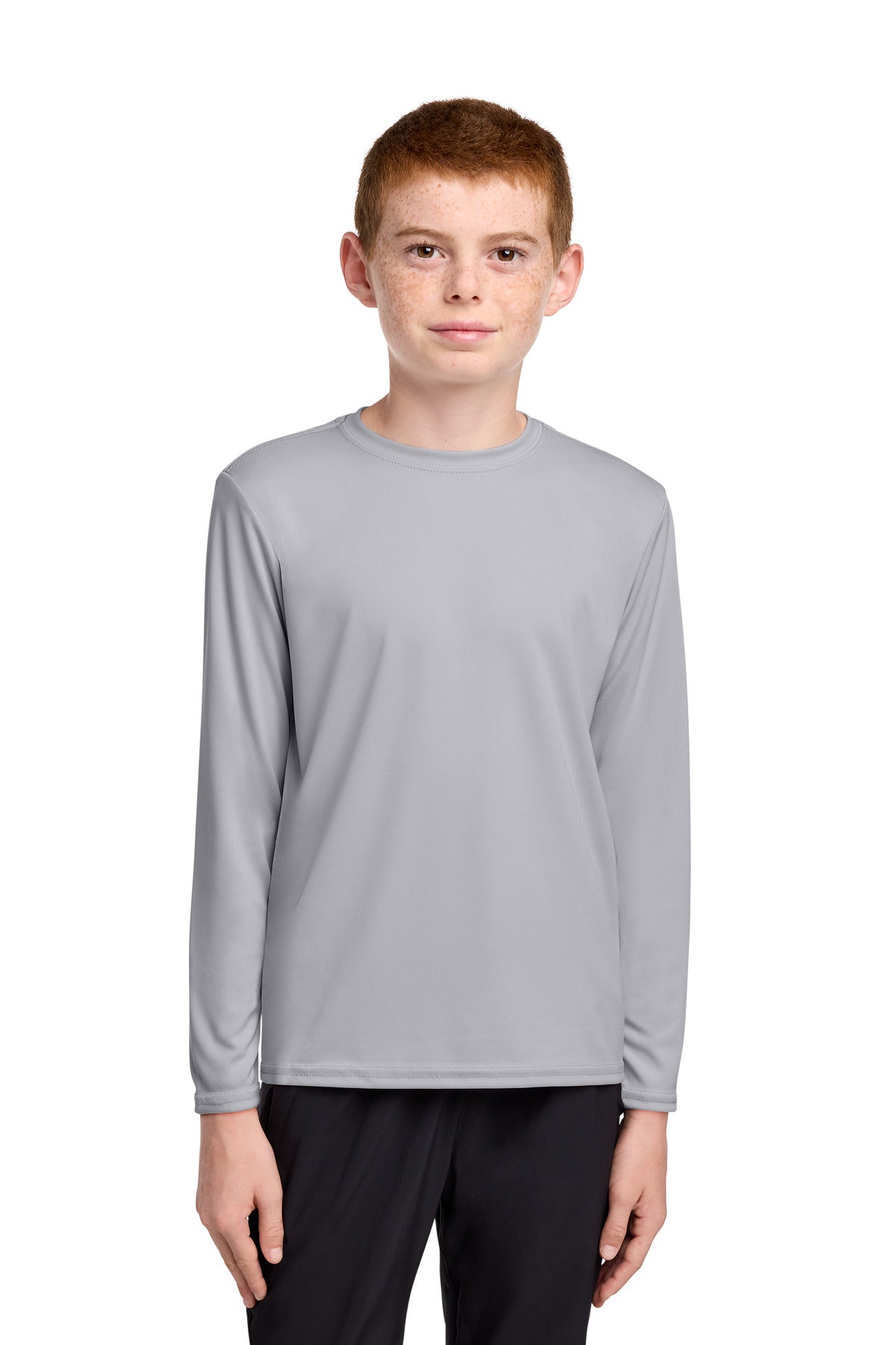 Port & Co Youth Long Sleeve Performance Tee PC380YLS